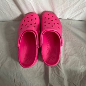 Hot Pink Crocs